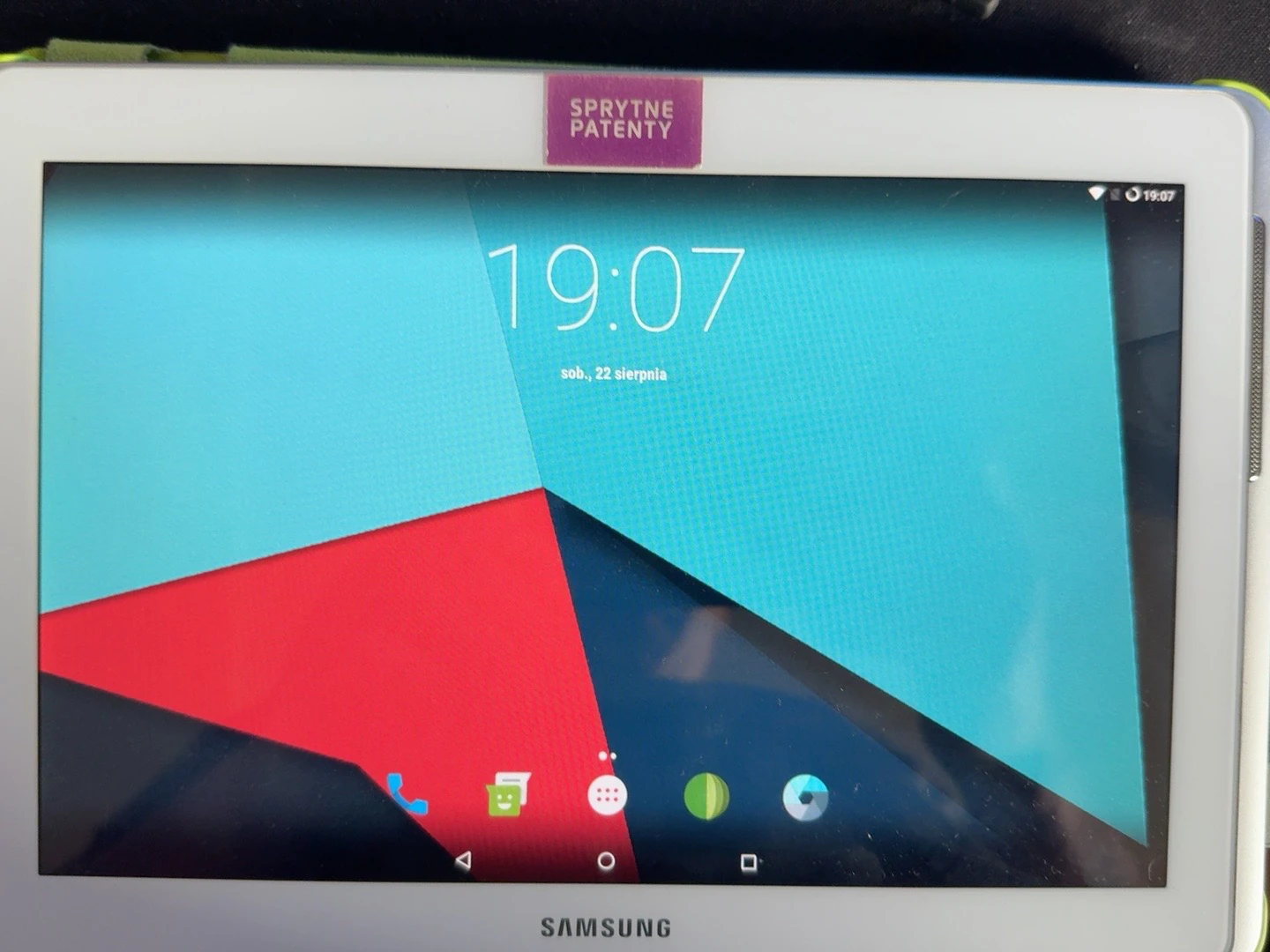 Tablet Samsung po aktualizacji — Android 7.1.2 — serwis SKFIX