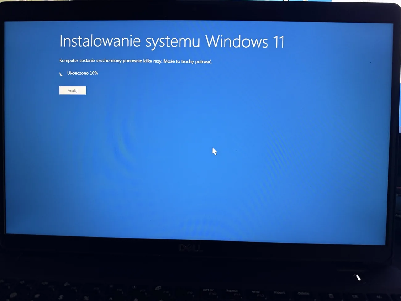Instalacja systemu Windows 11 po naprawie w serwisie SKFIX